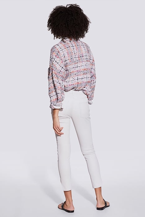 QUARTZ LEATHER PANT IN WHITE 2