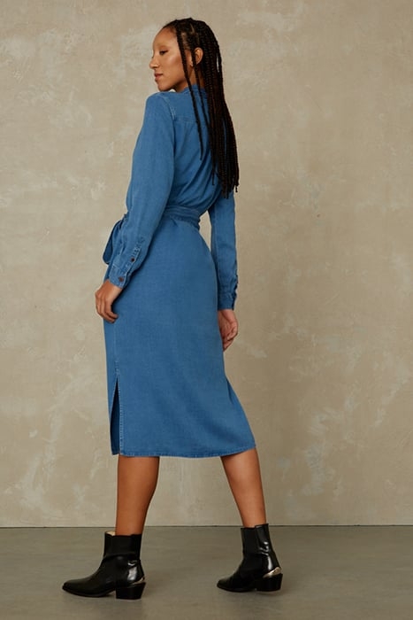 MAGGY INDIGO STRUCTURE TENCEL 2