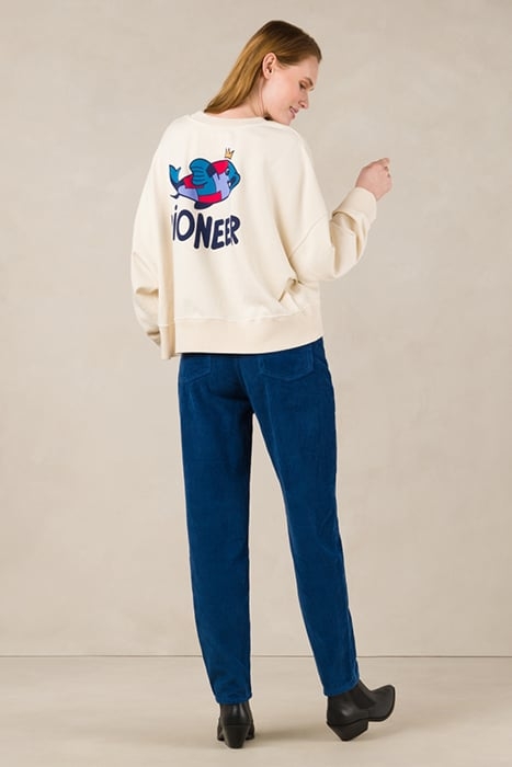 CAROLINE CROPPED ELECTRIC BLUE 4