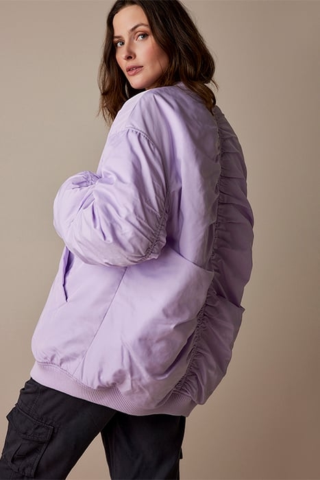 JACKET PADDED SATIN SOFT ORCHID 3