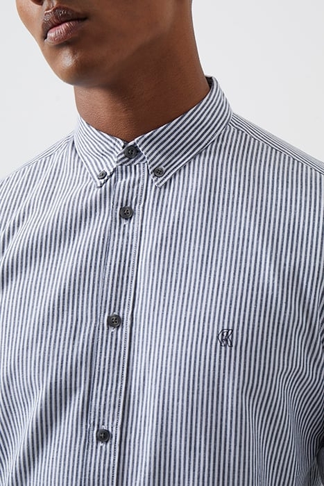 STRIPE LONG SLEEVE SHIRT DARK NAVY STRIPE 4