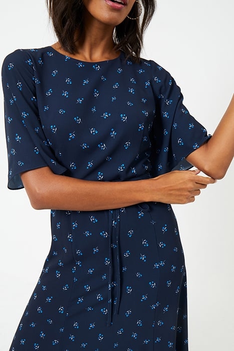 CECILIA DELPHINE MIDI DRESS MARINE 4