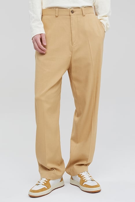 MEN LIVINGTON WIDE PANTS HONEY MUSTARD 1