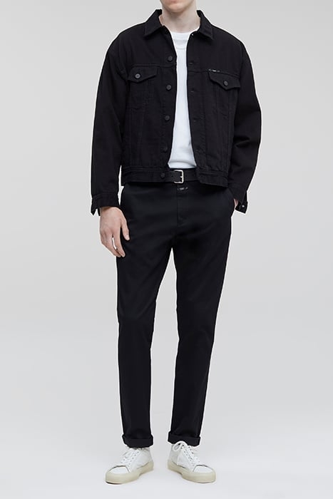 MEN ATELIER TAPERED PANTS BLACK 3