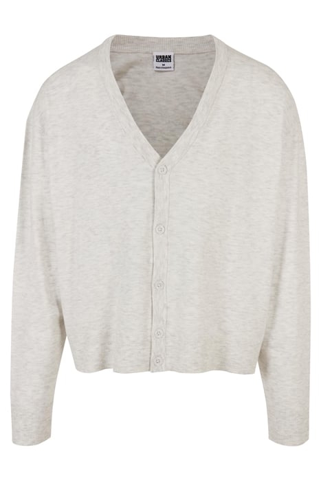 ECO MIX BOXY CARDIGAN LIGHTGREY 4