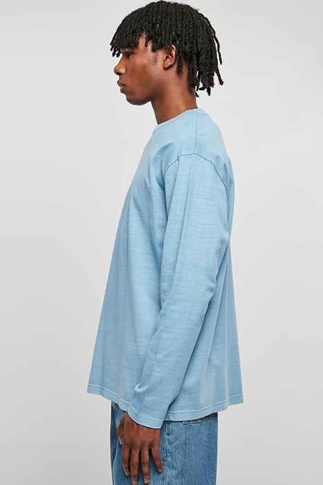 HEAVY OVERSIZED GARMENT DYE LONGSLEEVE HORIZONBLUE 6