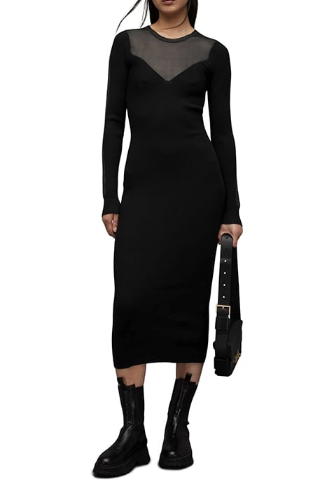 FLETE DRESS BLACK 1