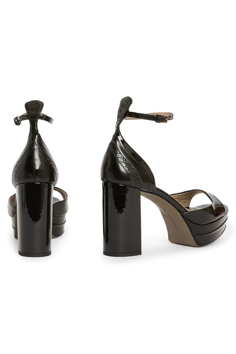 TIA PLATFORM HEEL BLACK SHINE 4