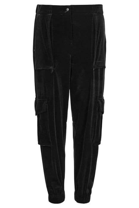 FRIEDA VELVET TROUSE BLACK 4