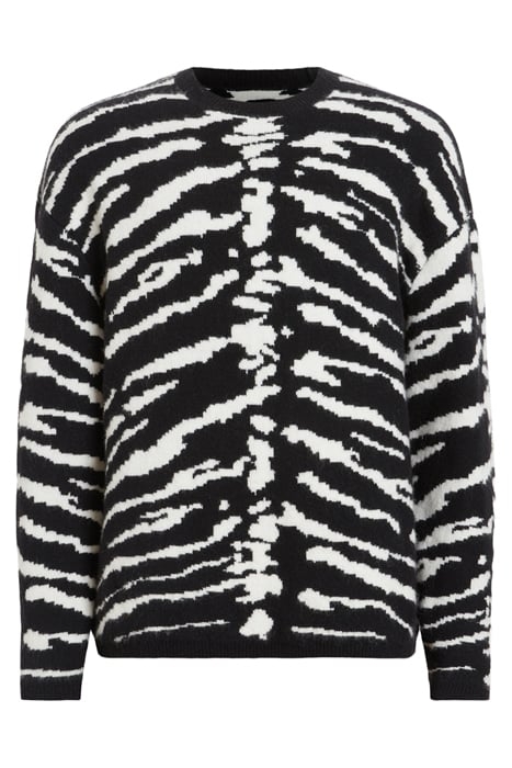 SKELLICAT CREW BLACK/ECRU 3