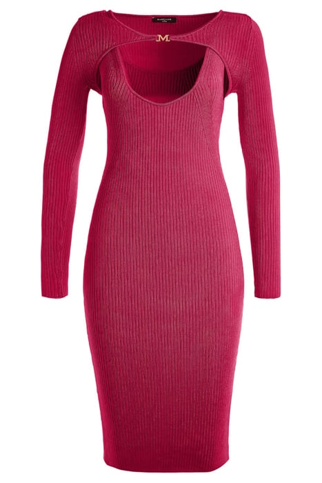 LAVINIA DRESS MID MAGENTA 3