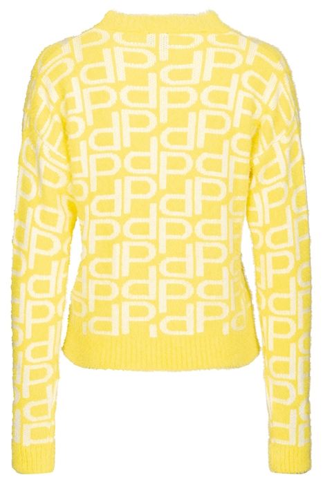 FRIGORIFERO MAGLIA MONOGRAM EF YELLOW/WHITE 2