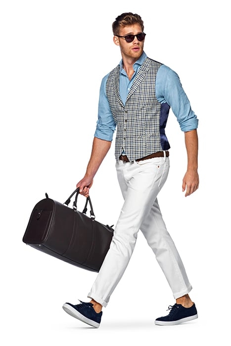 VEST-GREEN-CHECK GREEN 3