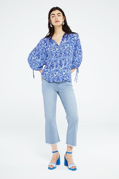 COOPER BLOUSE POOL BLUE/CARIBBEAN 3
