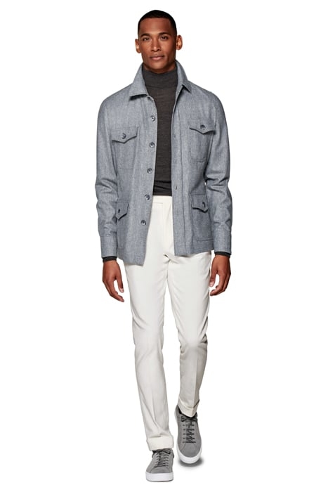 LIGHT GREY WILLIAM SHIRT-JACKET LIGHT GREY 6