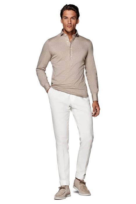 LIGHT BROWN EXTRA SLIM FIT SHIRT LIGHT BROWN 3