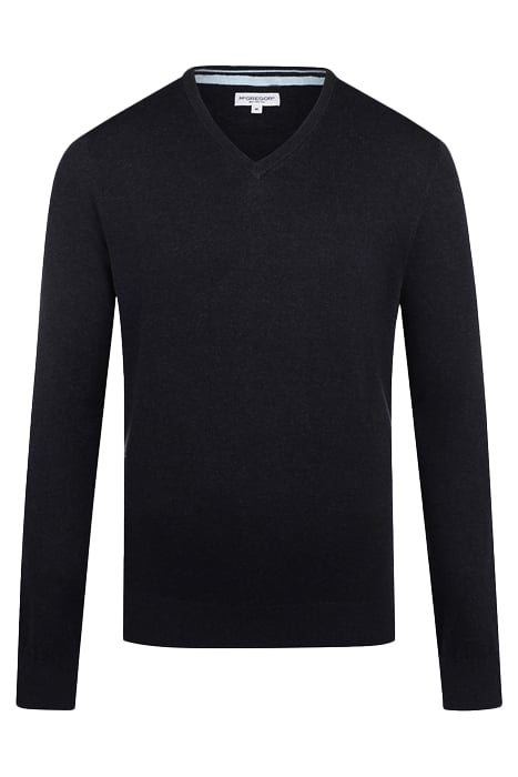 V NECK SWEATER NAVY 1