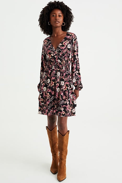 DRESS SHORT VINTAGE RED 1