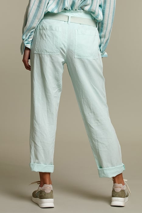 GREEN HIGH WAIST PANTS 2