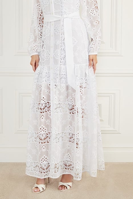 CASSANDRA DRESS TRUE WHITE A000 6