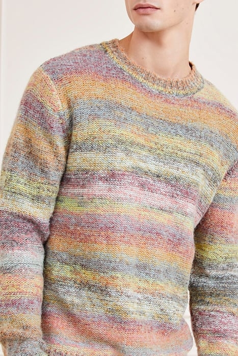 SHADED MULTICO SPACE DYE SWEATER MULTICOLOR 5