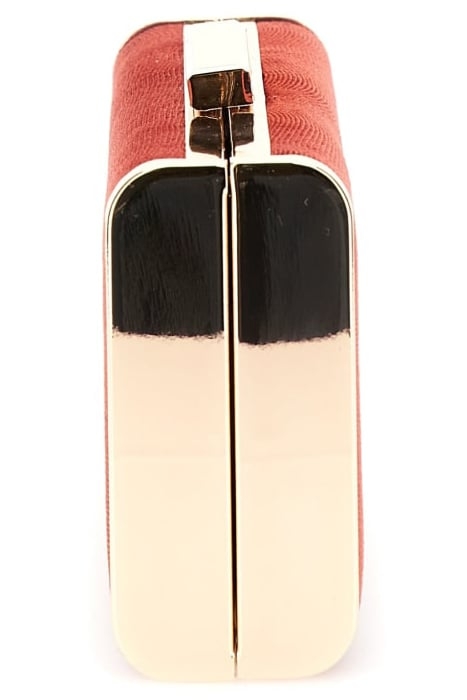 SOFIA CLUTCH VELVET LACQUER RED BAG 5