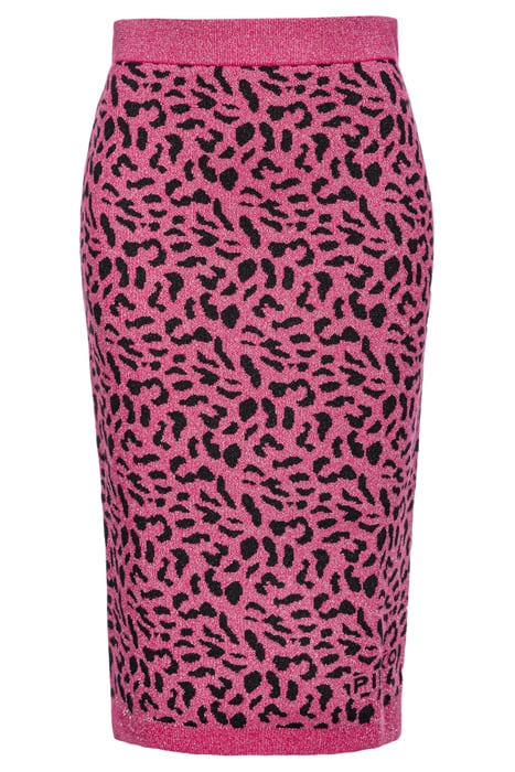 GIORNALAIO GONNA JACQUARD LURE NUDE ROSÉ & CLASSIC BLACK 1