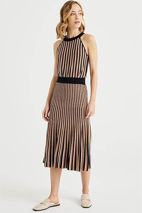 SKIRT MEDIUM LENGTH BLACK 3