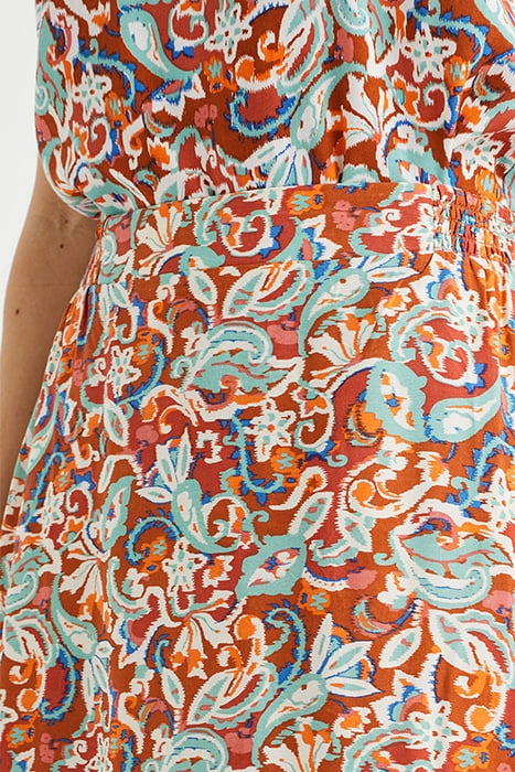 SKIRT MEDIUM LENGTH LIGHT BROWN 5