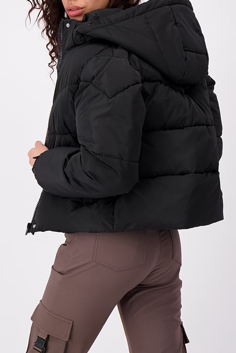 CROWN PUFFER JACKET BLACK 2