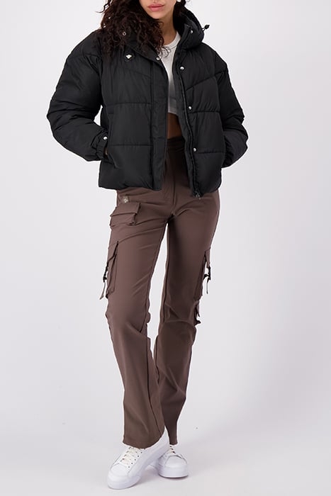 CROWN PUFFER JACKET BLACK 3