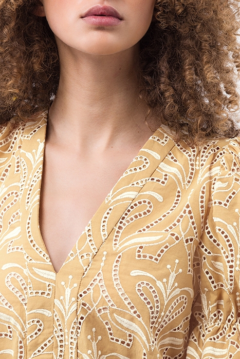 BIANCA BLOUSES & TUNICS BI-COLOR CUMIN BRODERIE ANGLAISE 5