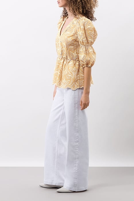 BIANCA BLOUSES & TUNICS BI-COLOR CUMIN BRODERIE ANGLAISE 4
