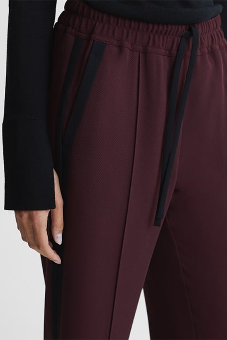 FRAZER-SIDE SWEATPANTS BURGUNDY 6