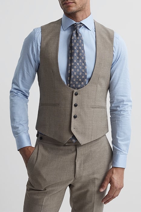 ROPE WAISTCOAT BROWN 1