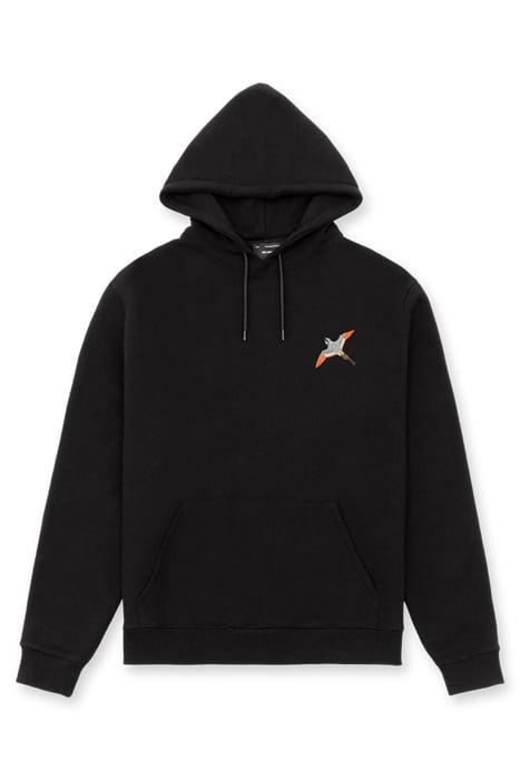 SINGLE BEE BIRD HOODIE BLACK 3