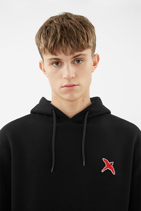 ROUGE BEE BIRD HOODIE BLACK 4