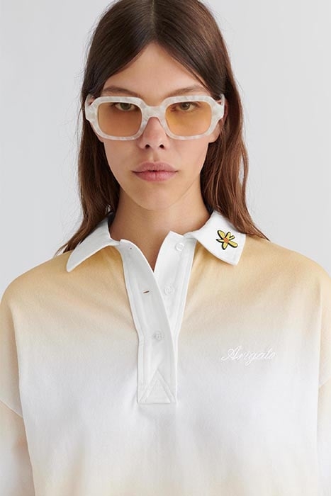 JOURNEY RUGBY SWEATSHIRT WHITE / YELLOW 5