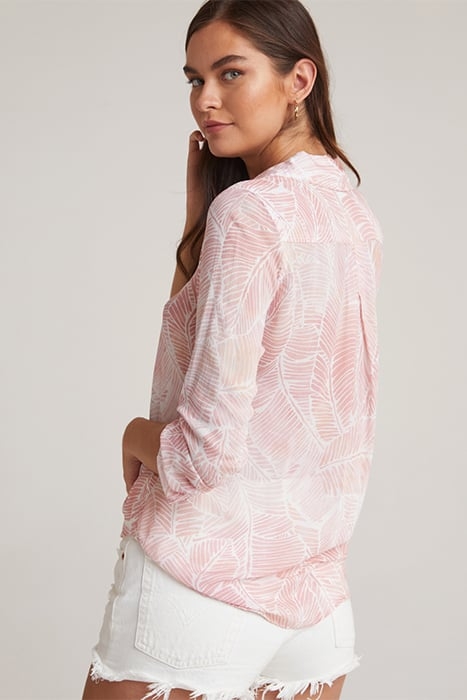 BUTTON DOWN SHIRT CORAL QUARTZ 2