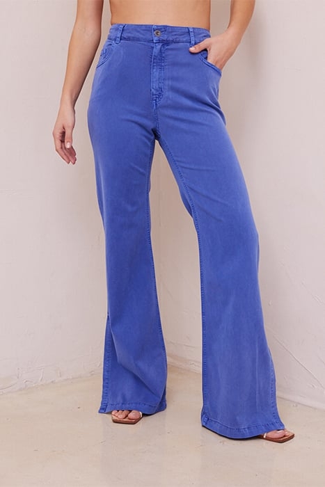 CLEO SIDE SLIT JEAN BAYSIDE NAVY 1