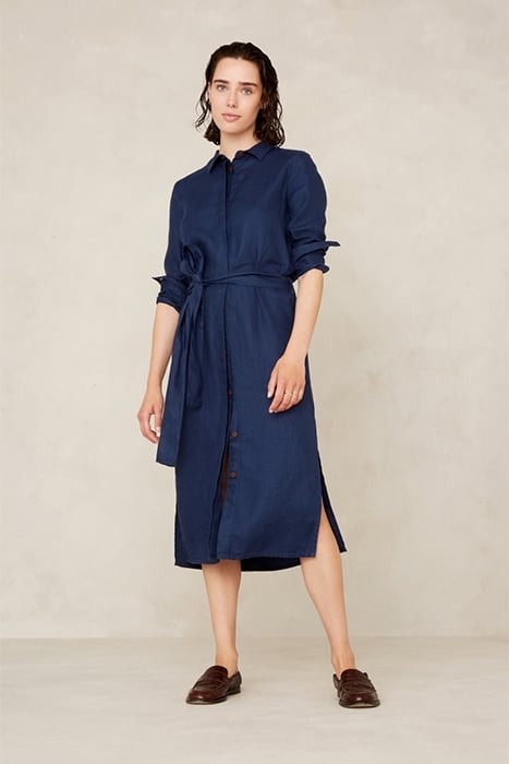 MAGGY WORKER BLUE LINEN 1