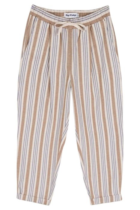 LOURDES ECRU HEMP STRIPE 3