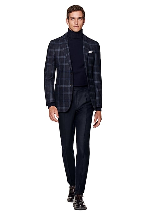 JACKET-NAVY-CHECK NAVY 3