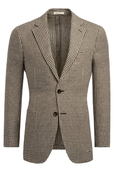 JACKET-BROWN-HOUNDSTOOTH DARK BROWN 4