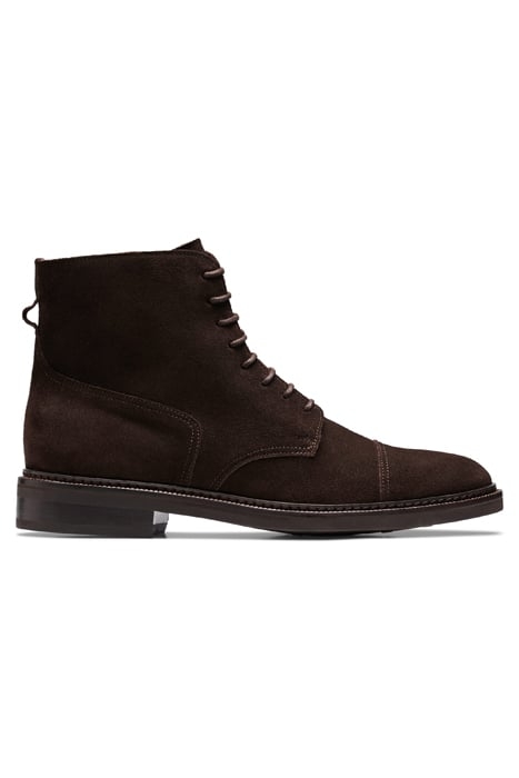 SUEDE-LACEDBOOT-D.BROWN BROWN 1