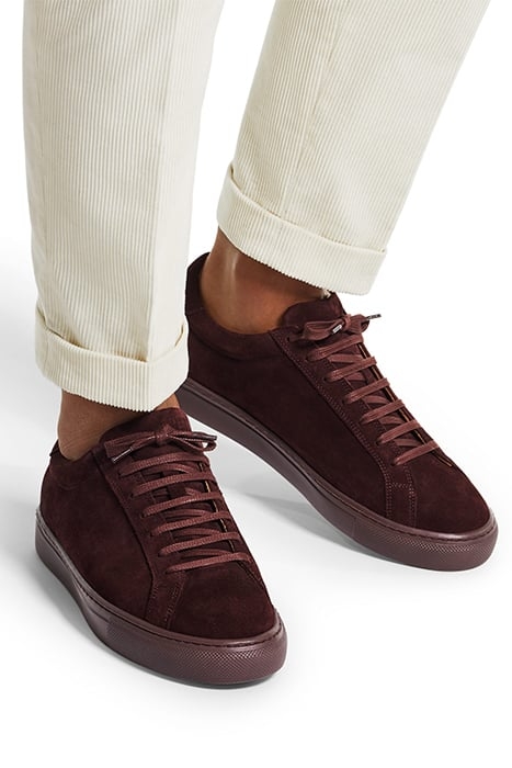 SUEDE-SNEAKER-BURGUNDY BURGUNDY 2