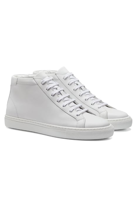 LEATHER-HIGHTOPSNEAKER-WHITE WHITE 5