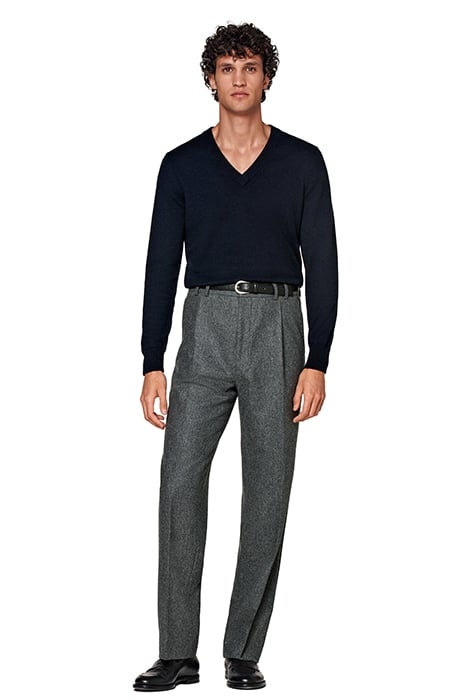 DEEP V-NECK NAVY NAVY 5