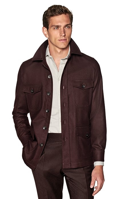 JACKET-BURGUNDY BURGUNDY 1