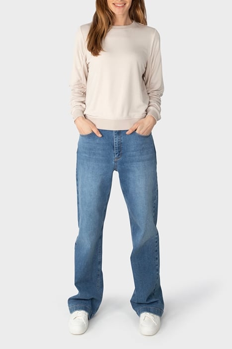 SWEATSHIRT LONG SLEEVES COVERT GREEN 3